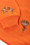 Flamingo Orange Sweatshirt | SIZE 5-6