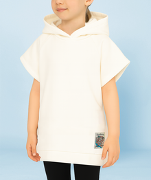  Santa Barbara White Hoodie | SIZE 5-6