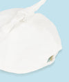 Bow Detailed White Cap - Size 50 cm