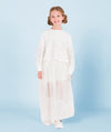 Tulle Glitter White Shorts
