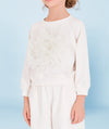 Ivory Bloom Sweatshirt