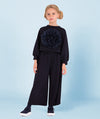 Navy Blue Wide Leg Pants