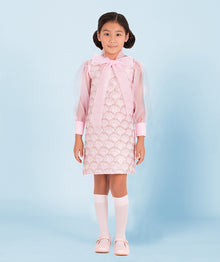  Rose Jacquard Dress