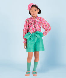  Green Bow Shorts