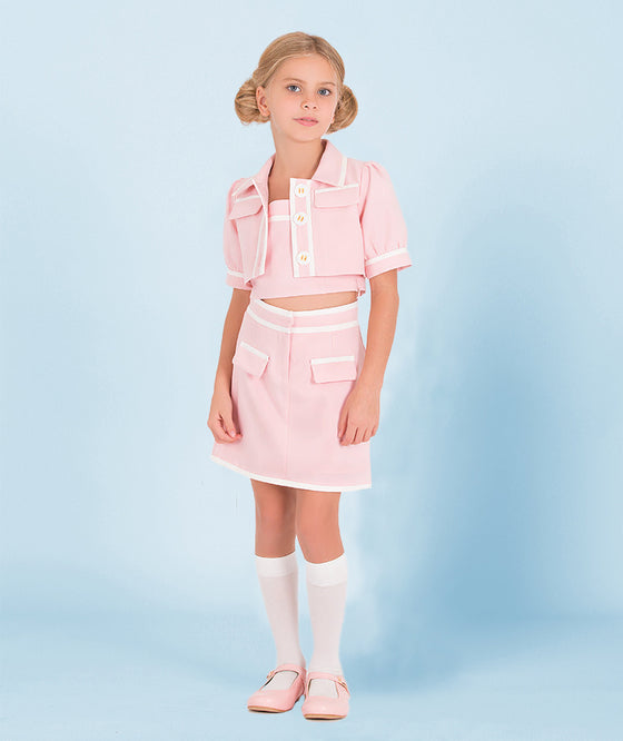 Blush Pink Skirt | SIZE 11-12