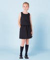 Navy Blue Quilted Skirt