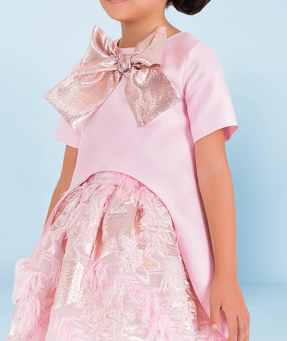 Pink Caftan Blouse | SIZE 9-10