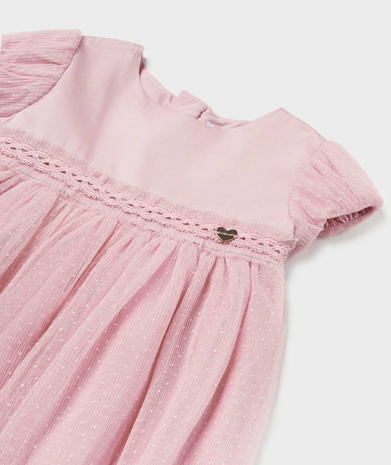 Pink Tulle Baby Dress