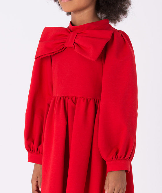Red Bow Dress