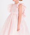 Ruffled Shoulder Party Dress | SIZE 3-4
