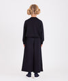 Navy Blue Wide Leg Pants