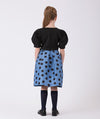 Blue Polka Dot Skirt