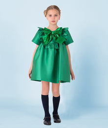  Green Bow Dress | SIZE 9-10