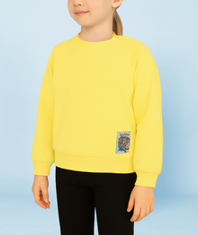  Santa Barbara Yellow Sweatshirt | SIZE 5-6