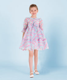  Colorful Organza Dress | SIZE 3-4