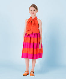  Fuschia Striped Dress I SIZE 3-4