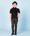 black turtleneck, long sleeved glittery blouse