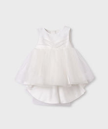  White Tulle Baby Dress