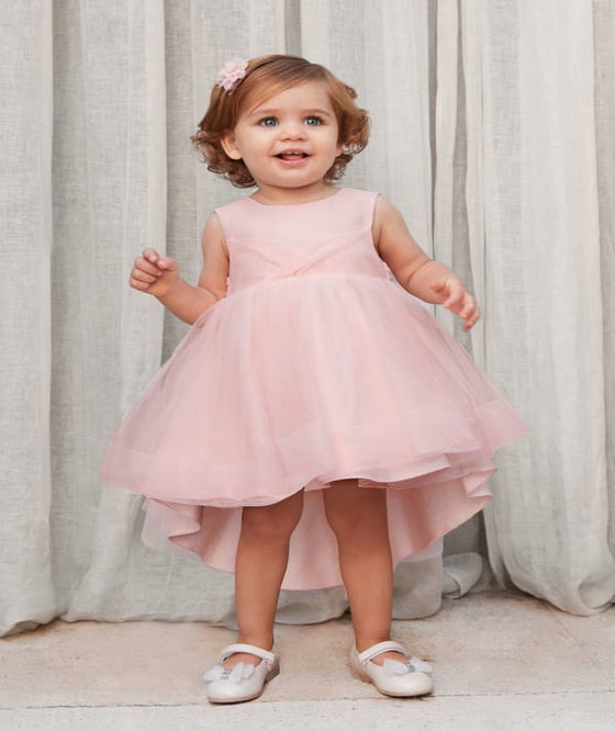 Pink Tulle Baby Dress | Size 18M