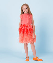  Coral Feathers Skirt