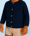 Navy Baby Boy Cardigan