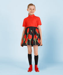  Black & Red Dress I SIZE 9-10