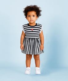  Marine Stripes Baby Dress