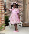 Pink Caftan Blouse | SIZE 9-10