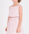 Pink Quilted Skirt