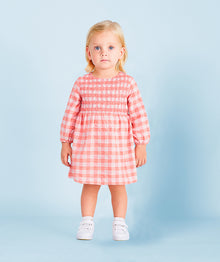  Ruffled Gingham Dress